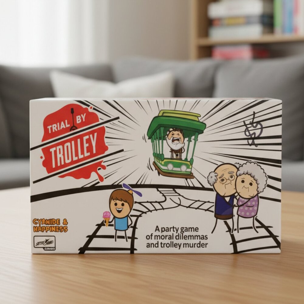 Trial By Trolley Game 811949032034 Party Card Adult Skybound‎ Games Cards Funny